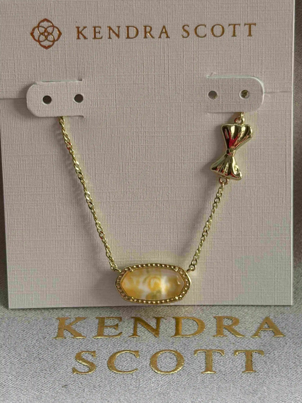 Kendra Scott Gold Pendant Necklace
